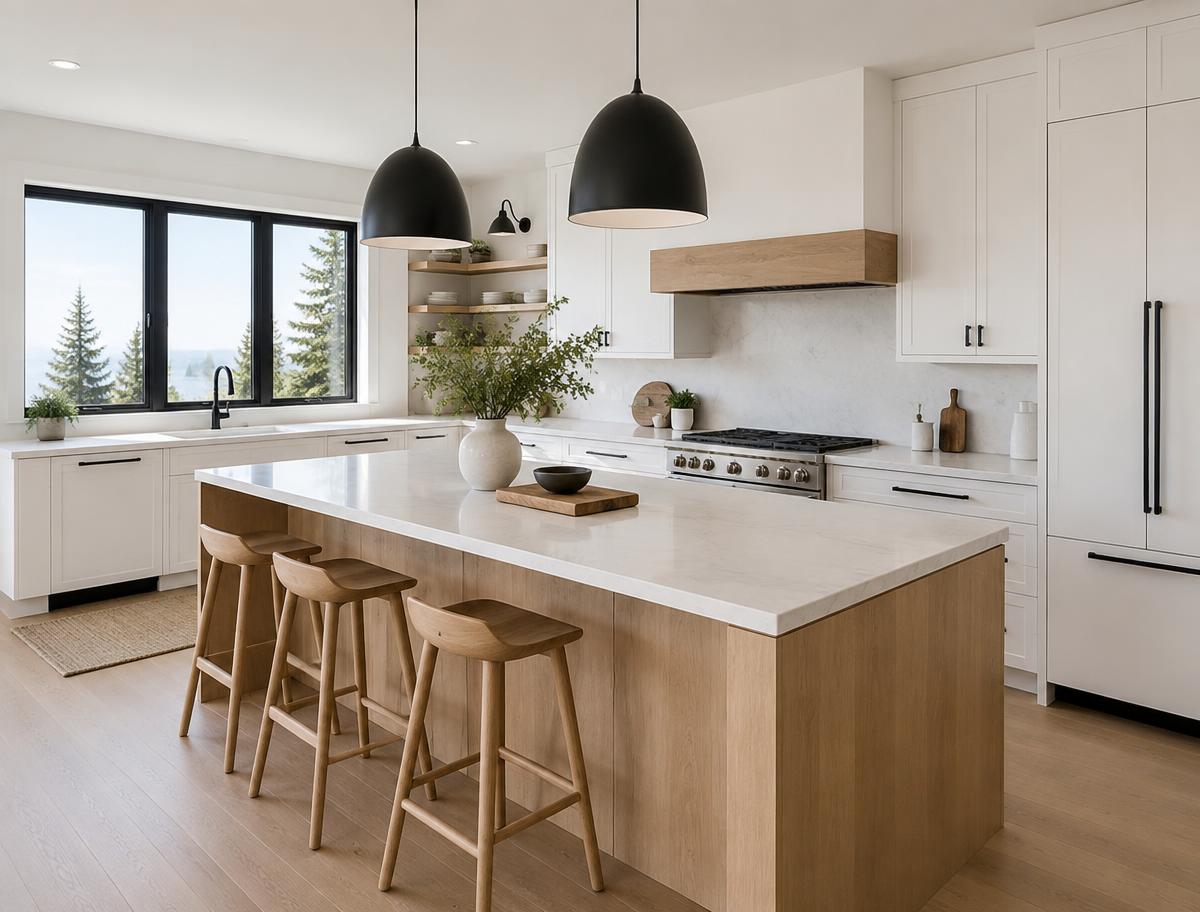 Renovated kitchen by a local contractor